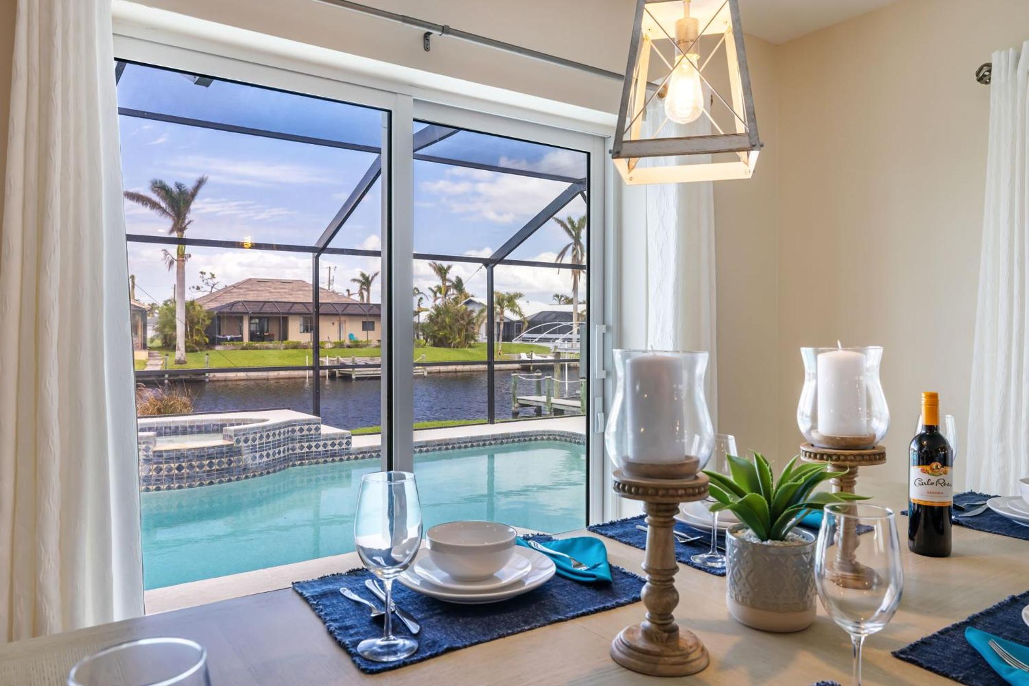 Fully Remodeled Electric-Heated Pool Home On Gulf-Access Canal - Villa Sunny Кейп-Корал Экстерьер фото